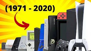 Evolution of VIDEO GAME CONSOLES in 3 minutes (1971-2020) PS5, XBOX, PS3, PS4, SWITCH