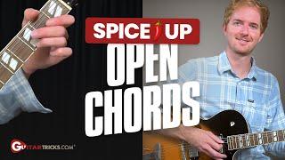 Bored of open chords? SPICE 'em up!