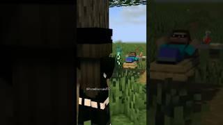 Steve hipnotize zombie girl -minecraft animation #shorts