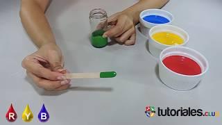 Colores Secundarios en el Modelo de Color ROJO AMARILLO Y AZUL | TEORIA DEL COLOR parte 4