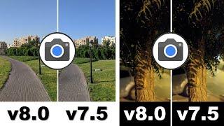 GCam 8.0 from Pixel 5 vs Stable GCam 7.5 - Day & Night Camera Comparison - Compared On Pixel 3 XL