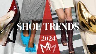 Shoe Trends for Spring Summer 2024