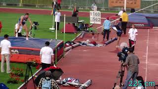 Vyacheslav Voronin (RUS) (Вячеслав Воронин) 220 cm High jump Mednarodni miting Velenje 2009