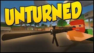 Unturned  Say Hello To My Little Friend! WW2 GUNS!