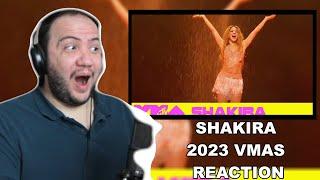 QUEEN Shakira! "Hips Don't Lie", "Objection", "Whenever, Wherever" | 2023 VMAs Reaction