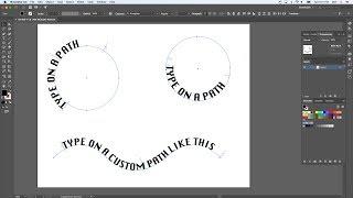 How to type in a circle or shape  in Adobe Illustrator