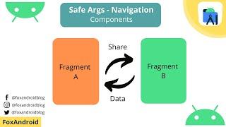 Safe Args - Navigation Component | Jetpack | Share Data Between Fragments | Android Studio Tutorial
