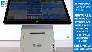 NEW POS System Pax E800 for Nail Salons