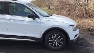 Volkswagen Tiguan Offroad на легком бездорожье