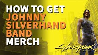 Johnny Silverhand Band Merch Gear Armor Cyberpunk 2077 (Legendary Samurai 2020 Tour t-shirt)