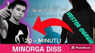 VOSTOK GURUHI - DISS MINORGA 20 -MINUTLI #minor #diss #uzrap #lightdream #vostok #batell #show #2023