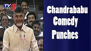 Chandrababu Comedy Satires On YS Jagan | AP Assembly Sessions : TV5 News