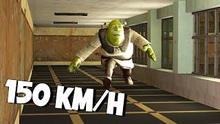 Corriendo de SHREK RAPIDISIMO en la Escuela