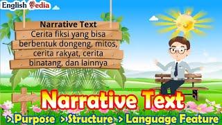 Narrative Text Kelas 10 9 | Lengkap | Purpose - Generic Structure - Language Feature