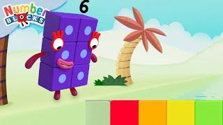 El Palacio de los patrones y más PATRONES | Dibujos de matemáticas para niños | Numberblocks Español