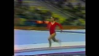 Denise Jones  VT TO 8.800 1981 World Championships