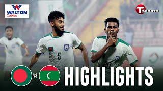 Highlights | Bangladesh vs Maldives | Fifa Tier-1 international friendly | T Sports