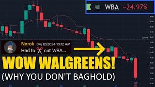 Walgreens (WBA) Why you DON'T BAGHOLD!
