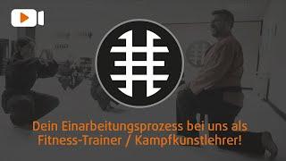 Dein Einarbeitungsprozess zum Fitness-Trainer / Kampfkunstlehrer bei BENSO