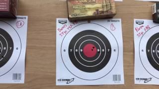 Tikka T3x Varmint .223 1 in 8" twist - Groups with different types of ammo at 100 yards