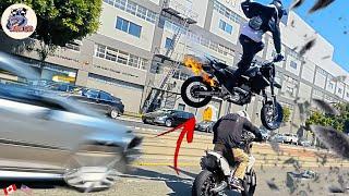 390 BRUTAL MOTORCYCLE CRASHES | CRAZY Motorcycle Rides - Best Of The Month.