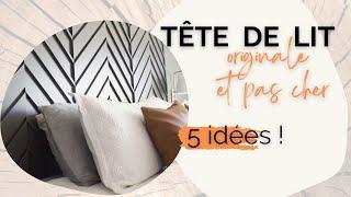 Comment faire une tête de lit ? 5 idées originale & pas cher #youtubeshorts