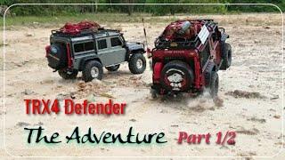 RC 1/10 Scale | Traxxas TRX4 Defender D110 | The Adventure Part 1 | 14122020