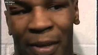 Mike Tyson Interview after the fight Vs Evander Holyfield