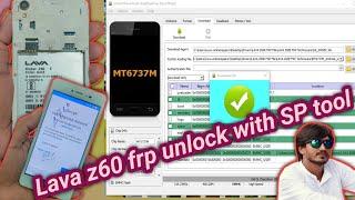 Lava z60 frp unlock with SP tool