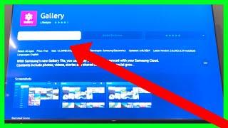 How to Open Gallery in Samsung Smart TV (NEW 2024 UPDATE)