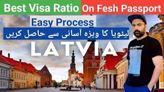 Latvia Best Visa Ratio On Fresh Passport | Apply Visit Visa For Latvia