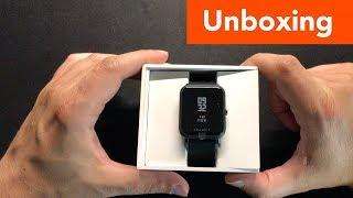 Xiaomi Huami Amazfit BIP Smartwatch Unboxing und Installation mit der MiFit App