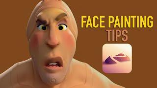 3D Face Painting Tips in Nomad Sculpt