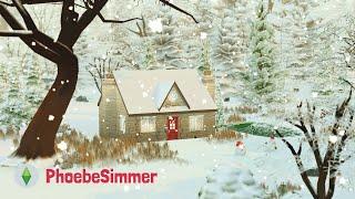 The Sims 4 || Grandma's Christmas Cottage || Speed Build [NO CC]