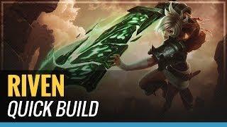 Riven - S4 Quick Build - League of Legends