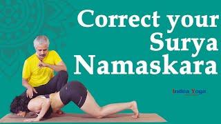 How to Correct Sun Salutation Technique | Mistakes in surya namaskar Practice |  By Bharath ji