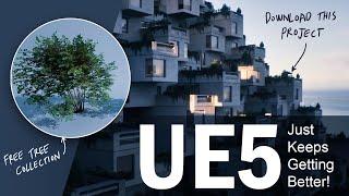 UE5 News | Exploring the Stunning Habitat 67 With Unreal Engine | + New Megascans Trees!