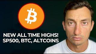 Breaking: Bitcoin and crypto FIRST TIME in 9 months signal! SP500 NEW ATHs