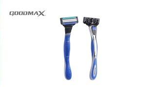 Goodmax Six blade mens metal system razor