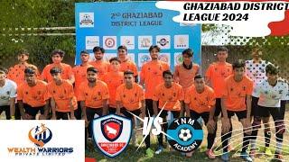 GHAZIABAD DISTRICT LEAGUE 2024 | THE SECOND KICK GHAZIABAD FOOTBALL CLUB VS TNM FOOTBALL CLUB