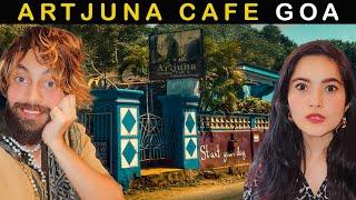 Tour of ARTJUNA CAFE GOA | Best Cafe in North Goa | Latest Goa Vlog & Current Updates of Goa