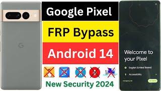 Google Pixel 8, 7, 7 Pro FRP Bypass [Android 14] Latest Security Google Account  Gmail Trick 2024!