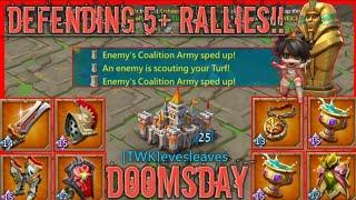 lords mobile: TITAN RALLY SQUAD TARGET MY TRAPS! 1900% BAMBOOZLE BACK TO BACK RALLIES!! 700% MIX