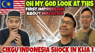 CIKGU INDONESIA SHOCK⁉️ FIRST IMPRESSION ABOUT MALAYSIA