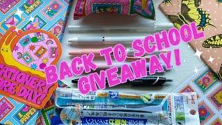 Back to School GIVEAWAY 2024 | Stationery