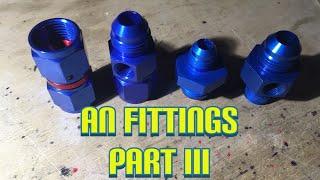 NPT vs O-Ring vs AN Flare. AN fittings part 3