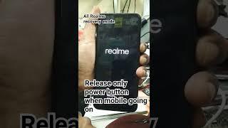 Realme mobile Recovery mode#shorts