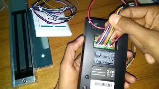 Zkteco F18 Time attendance access control Full installation Part-2