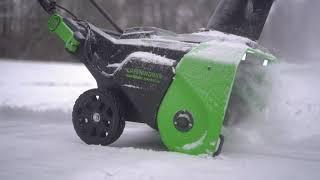 Снегоуборщик Greenworks GD82ST аккумуляторный 82V (арт 2602507)