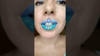 Instagram vs reality – lip art edition for #Shorts !